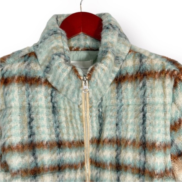 Anthropologie Plaid Wool Blend Jacket NWT - Picture 5 of 9